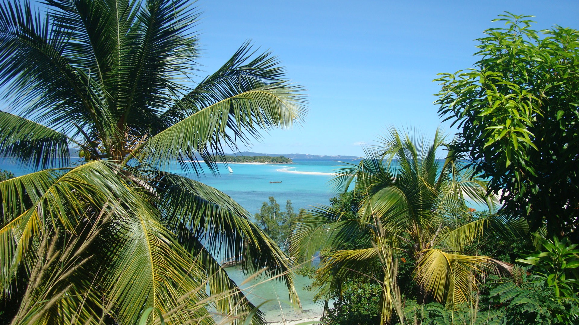 Pirogue Malgache plage